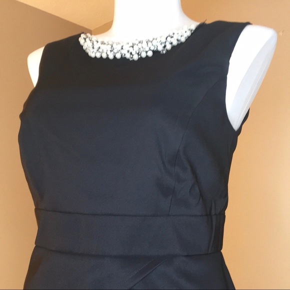 Womens Black Blingy Sheath Dress Plus Size Stretch - Picture 14 of 14